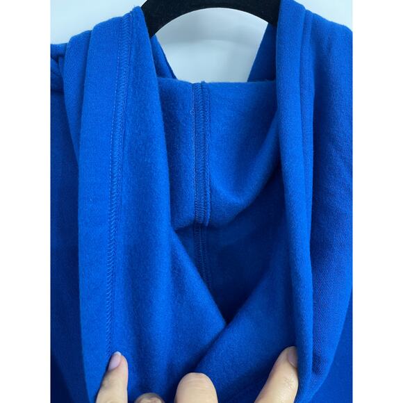 Tek Gear Mens Ultrasoft Fleece Pullover Hoodie Sweatshirt XL Blue Activewear NEW - Picture 10 of 11